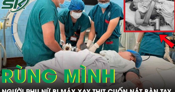 Người phụ nữ phải cắt cụt 4 ngón tay vì bị máy xay thịt cuốn nát