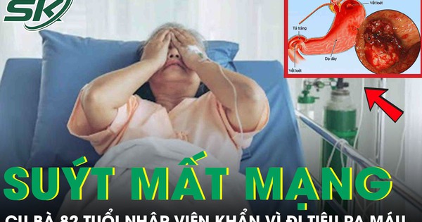 Ra máu đỏ tươi khi đi vệ sinh, cụ bà 82 tuổi nhập viện khẩn, suýt mất mạng