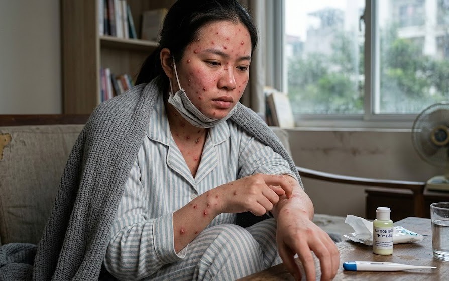 Cách điều trị bệnh thủy đậu tại nhà, ngăn ngừa sẹo