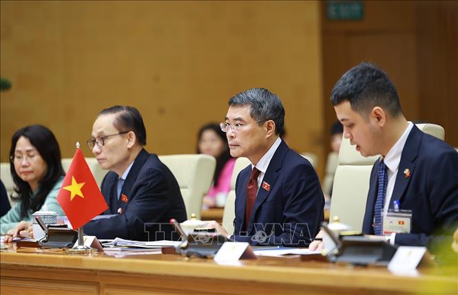 Thủ tướng Lê Minh Hưng hội kiến Tổng thống Hàn Quốc Lee Jae Myung- Ảnh 6.