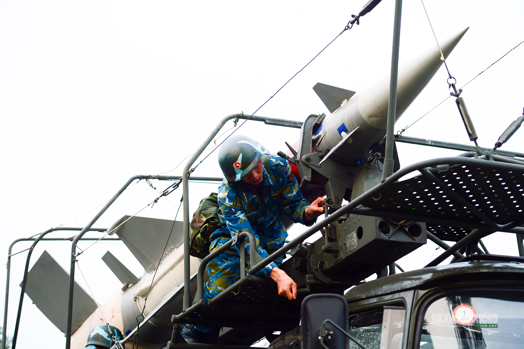 Trận địa tên lửa canh giữ bình yên vùng trời Đông Bắc- Ảnh 6.