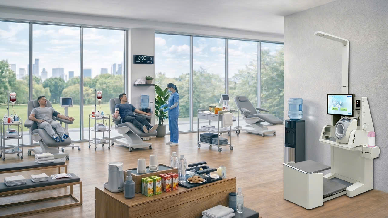 Trạm đo sinh hiệu thông minh tối ưu quy trình hiến máu, nâng cao trải nghiệm và chất lượng sàng lọc- Ảnh 1.