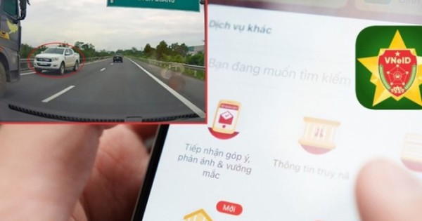 Phản ánh lỗi vi phạm giao thông qua VNeID