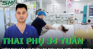 Thai phụ 34 tuần viêm tụy cấp được lọc máu kịp thời qua cơn nguy kịch