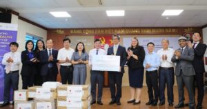 Hà Tĩnh tiếp nhận nguồn viện trợ y tế 2,28 tỷ đồng