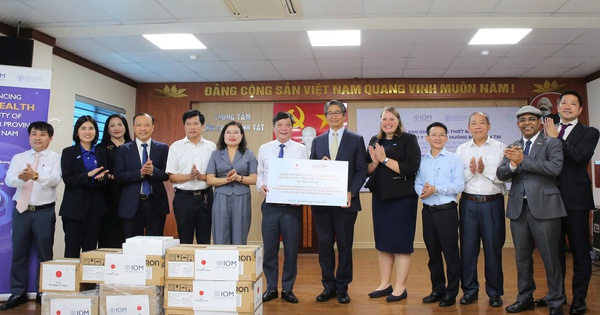 Hà Tĩnh tiếp nhận nguồn viện trợ y tế 2,28 tỷ đồng