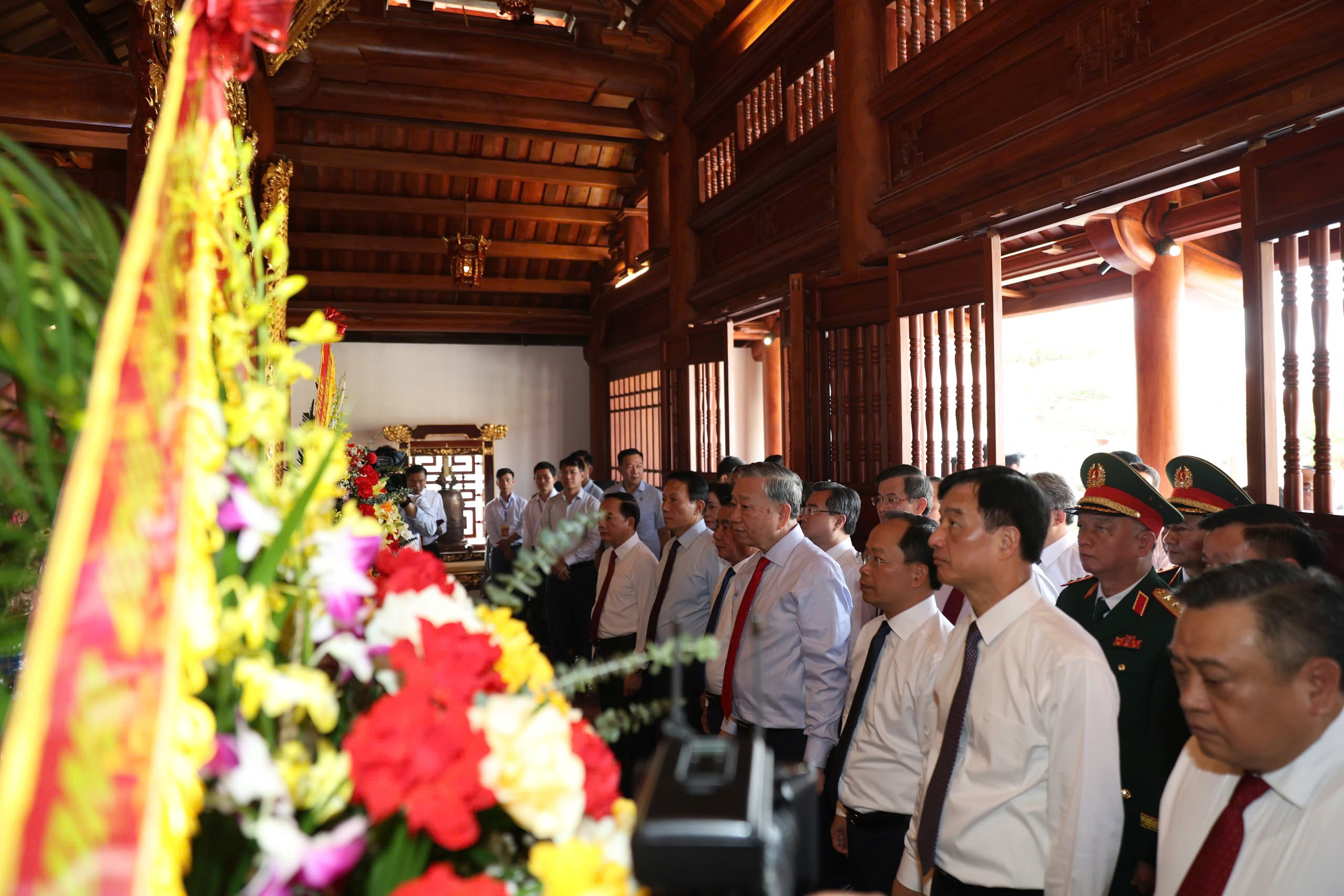 Tổng Bí thư, Chủ tịch nước Tô Lâm dự Lễ Kỷ niệm 120 năm Ngày sinh Tổng Bí thư Hà Huy Tập- Ảnh 6.