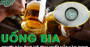 Người đàn ông vô tình nuốt nắp chai bia vào bụng khi say xỉn