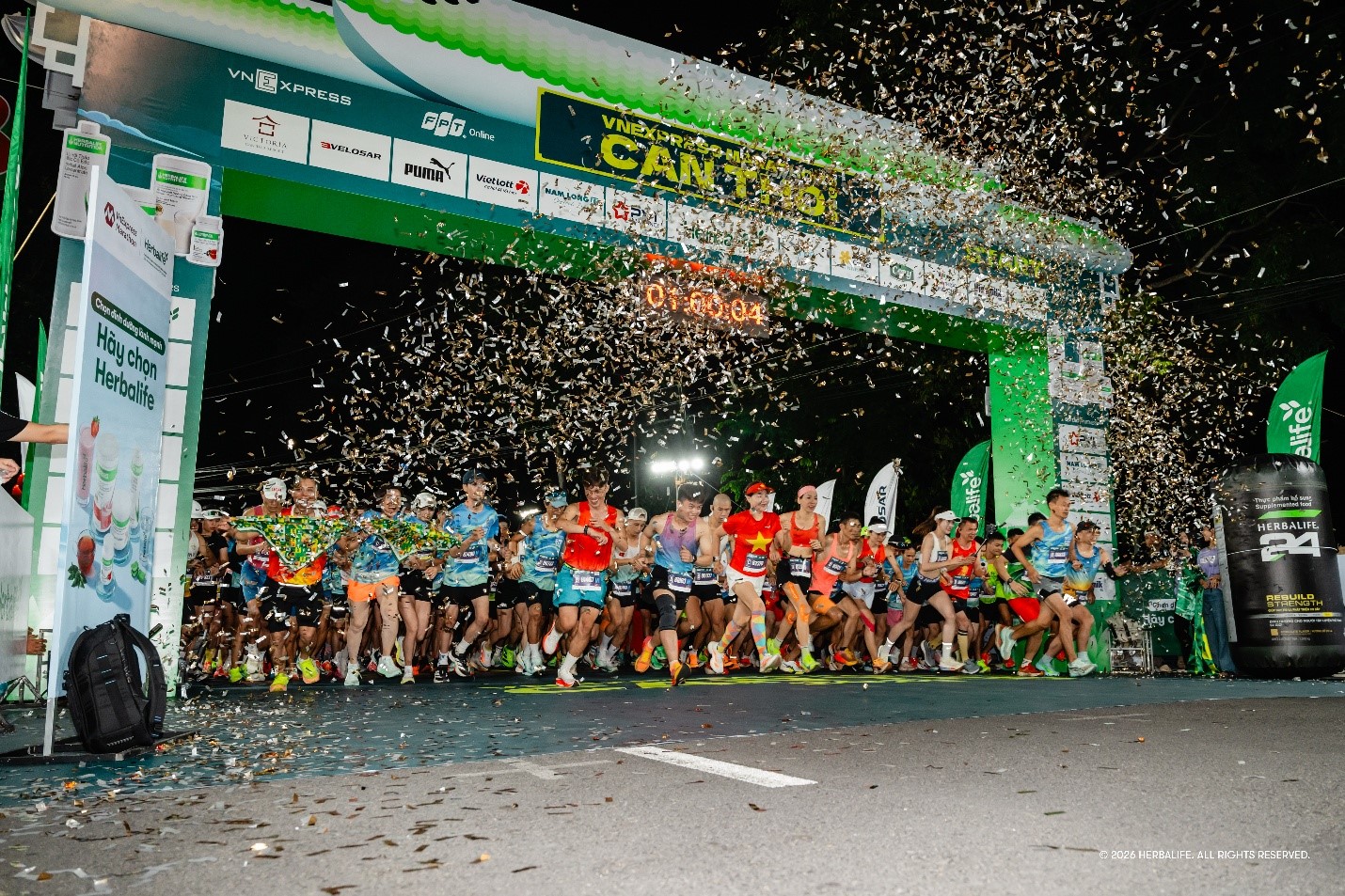 Herbalife Việt Nam tiếp tục đồng hành cùng Giải chạy VnExpress Marathon tại Thành phố Cần Thơ nhằm khuyến khích lối sống năng động và lành mạnh- Ảnh 1.