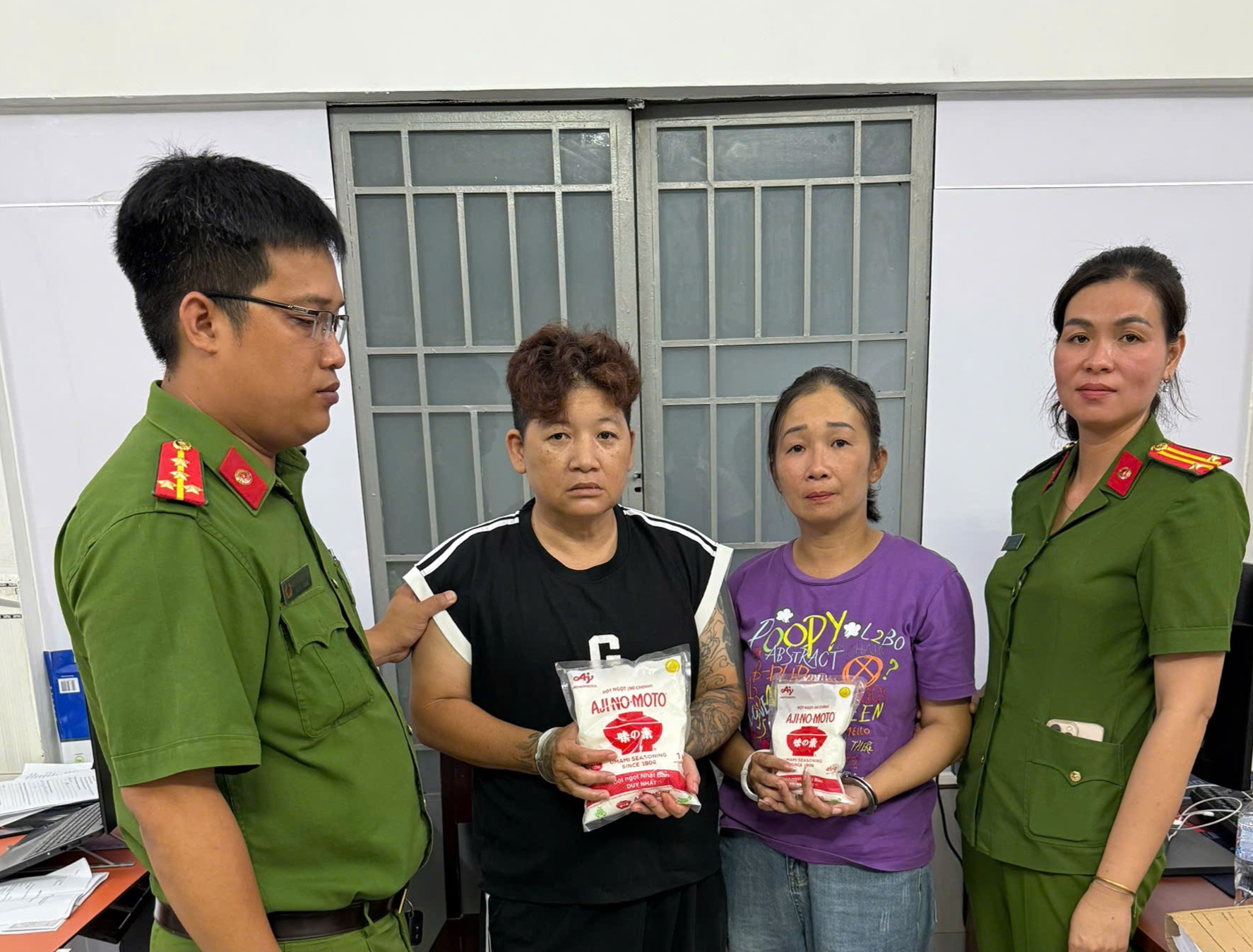Phá đường dây làm giả hơn 3 tấn bột ngọt, hạt nêm tại Tây Ninh- Ảnh 1.