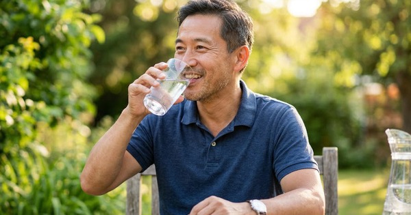 Bí quyết uống nước đúng cách cho người cao tuổi trong mùa hè