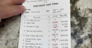 Người trong cuộc nói gì về hóa đơn gần 18 triệu đồng tại Sầm Sơn?