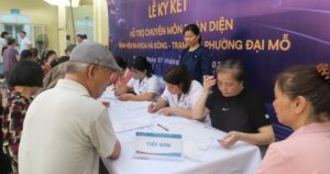 3 bệnh viện ở Hà Nội ‘tiếp sức’ cho Trạm Y tế phường Đại Mỗ