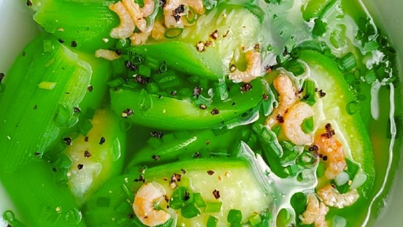 Canh mướp nấu tôm: Món ăn thanh nhiệt, bổ khí huyết ngày hè- Ảnh 1. Canh mướp nấu tôm: Món ăn thanh nhiệt, bổ khí huyết ngày hè- Ảnh 1.