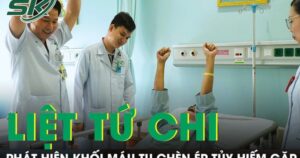 Liệt tứ chi tưởng đột quỵ, chàng trai 33 tuổi phát hiện khối máu tụ chèn ép tủy hiếm gặp