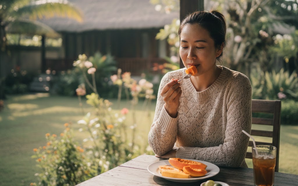 Lý do phụ nữ sau 30 tuổi nên ăn đu đủ chín