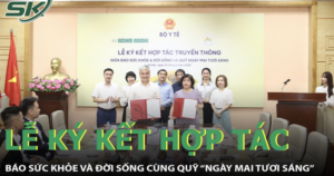 Báo Sức khỏe và Đời sống ký kết hợp tác cùng Quỹ “Ngày mai tươi sáng”
