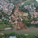 Cận cảnh kênh dẫn nước 7,7 km từ sông Hồng ‘hồi sinh’ sông Tô Lịch