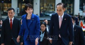 Thủ tướng Nhật Bản phát biểu chính sách tại Đại học Quốc gia Hà Nội