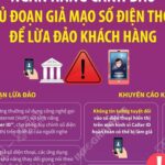 Ngân hàng cảnh báo thủ đoạn giả mạo số điện thoại để lừa đảo khách hàng
