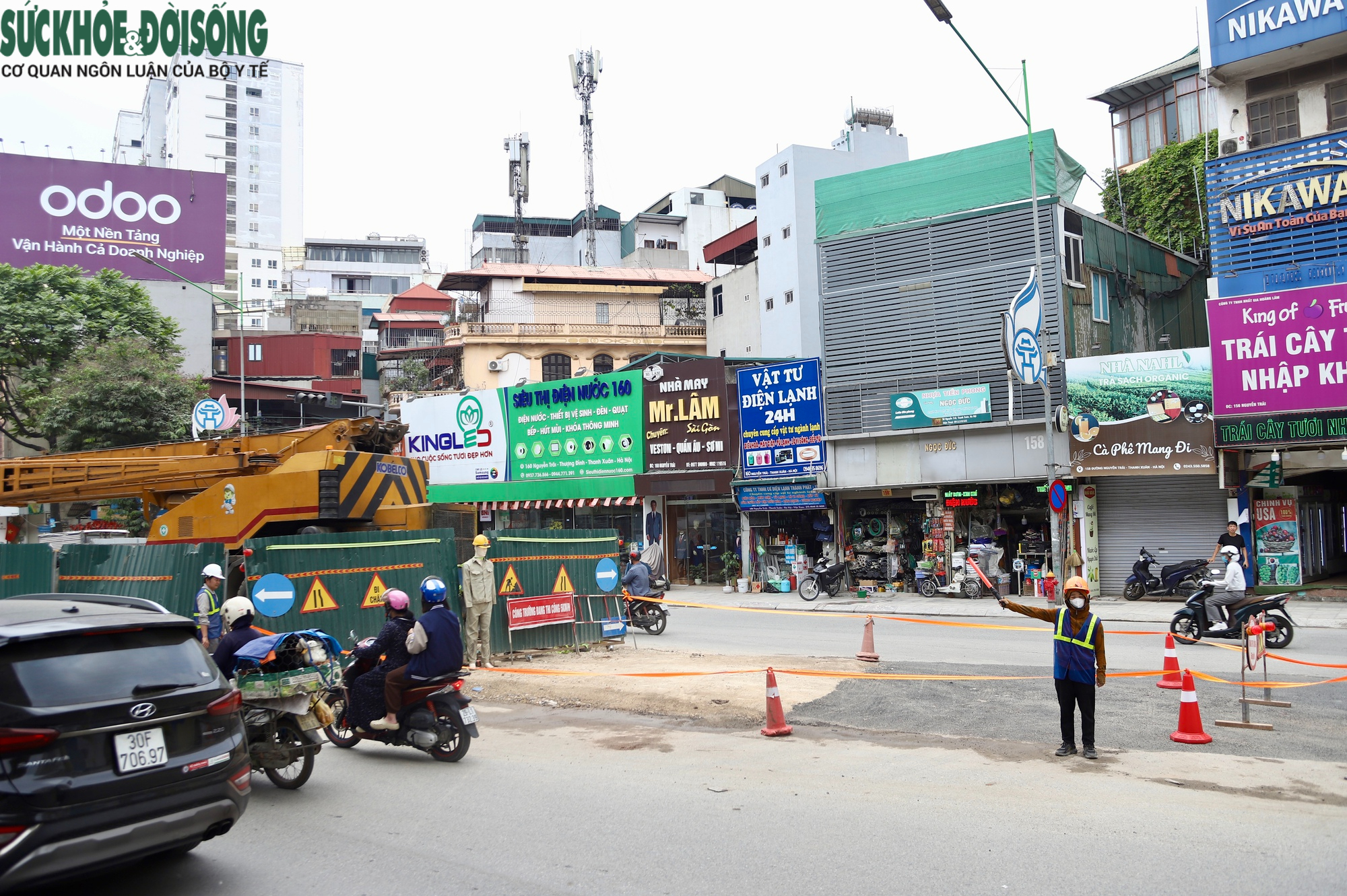 Công trường Hà Nội chuyển biến ra sao sau phản ánh?- Ảnh 7.