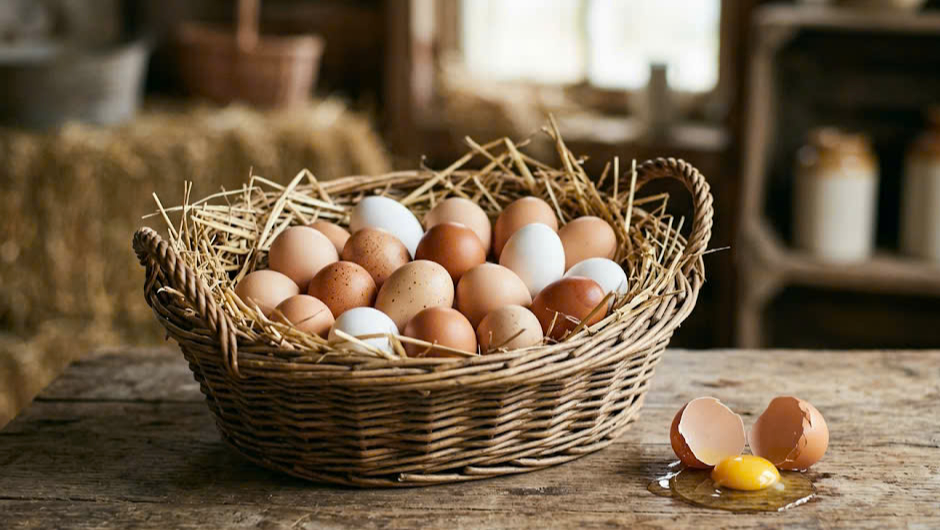 Trứng gà vỏ nâu tốt hơn và ít cholesterol hơn trứng gà vỏ trắng?- Ảnh 1.