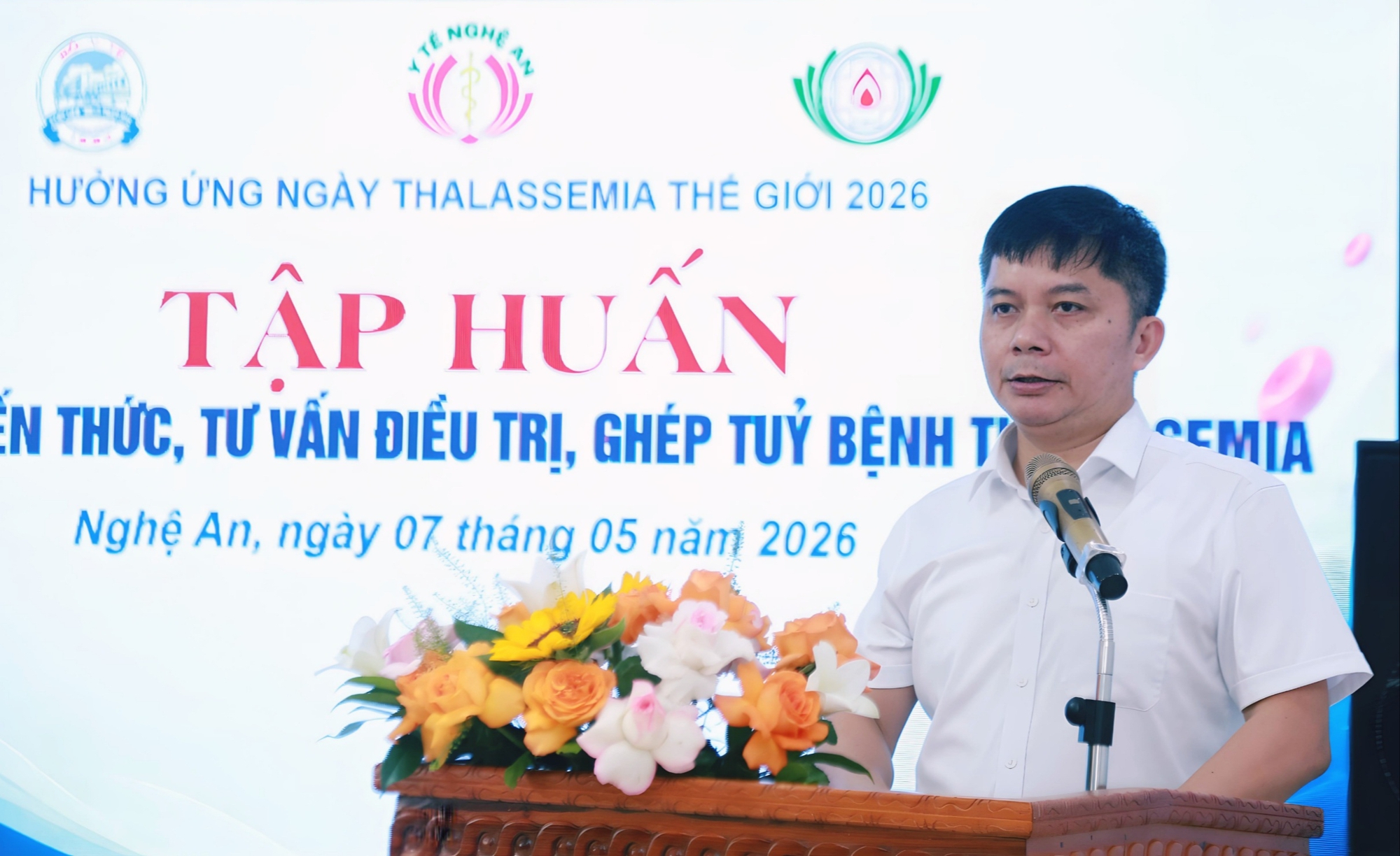 Thêm cơ hội điều trị chuyên sâu cho bệnh nhân Thalassemia tại Nghệ An- Ảnh 1.