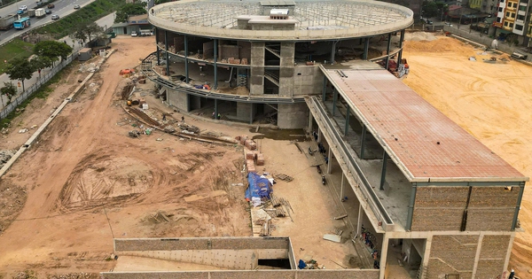 Bến xe hiện đại bậc nhất Thủ đô dần lộ hình hài