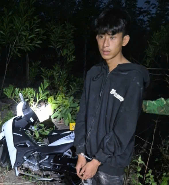 Ngăn chặn đối tượng mang xe trộm cắp qua Campuchia tiêu thụ- Ảnh 1.