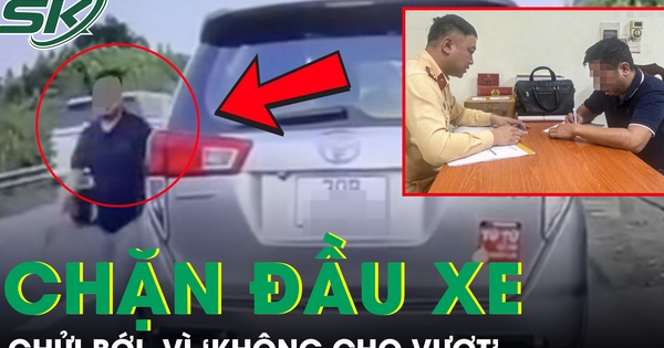 Chặn đầu xe trên cao tốc để chửi bới vì ‘không cho vượt’