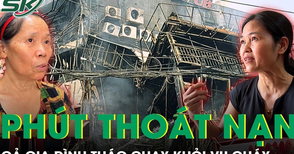 Nhân chứng sống sát vách kể lại giây phút cả nhà thoát nạn trong vụ cháy quán Volume Club