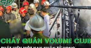 Cháy quán Volume Club ở Hà Nội, phát hiện một nạn nhân tử vong