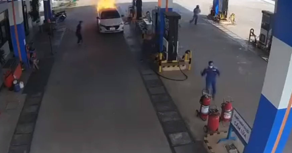 Công an Đà Nẵng thông tin vụ cháy ô tô tại cây xăng, 2 người tử vong