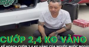 Cướp 2,4 kg vàng của người nước ngoài, các đối tượng tiêu xài sa đọa rồi sa lưới