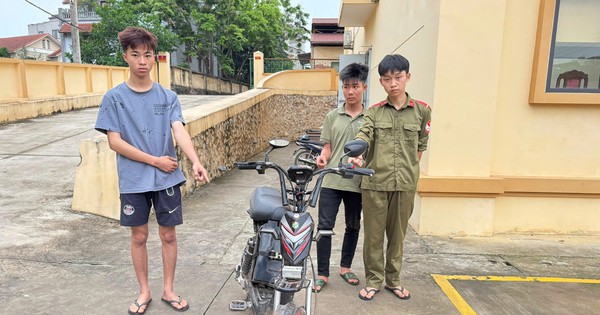 Bắt nhanh nhóm thiếu niên dùng vũ lực, cướp đèn xe đạp điện