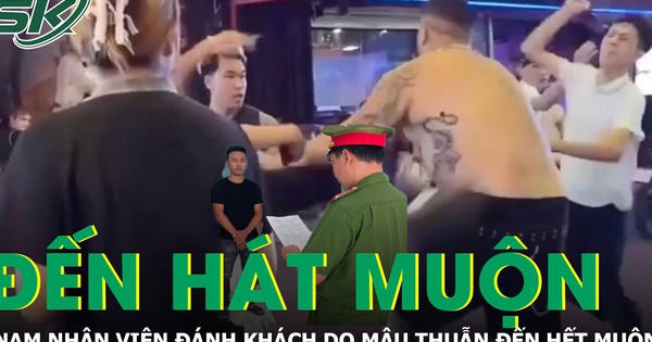 Nam nhân viên quán karaoke đánh khách do mâu thuẫn đến hát muộn