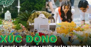 Xúc động khi biết ý nghĩa ‘biển hoa’ dưới chân tượng đài ở Đại học Bách khoa Hà Nội