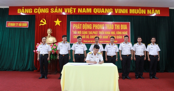 Phát động chuyển đổi số, chuyển đổi xanh ở Lữ đoàn 171