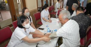 Mang dịch vụ y tế chất lượng miễn phí đến với người có công, gia đình chính sách tại Yên Bài