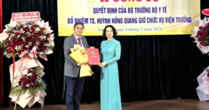 Bộ Y tế công bố quyết định bổ nhiệm Viện trưởng Viện Sốt rét – Ký sinh trùng – Côn trùng Quy Nhơn