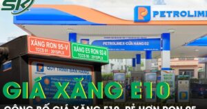 Giá xăng E10 lần đầu được công bố, rẻ hơn RON 95 bao nhiêu?