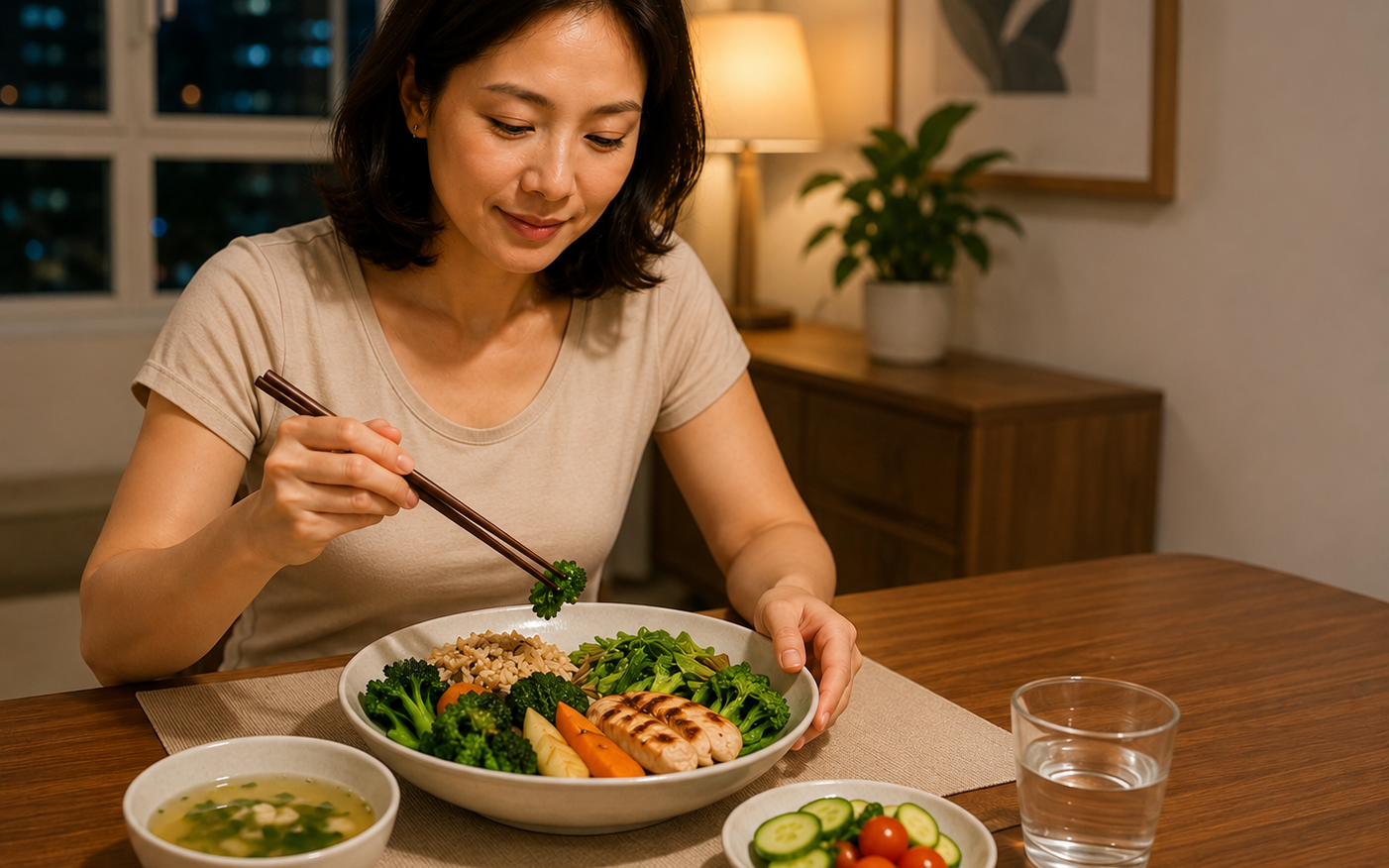 Muốn tăng cơ, giảm mỡ có nên bỏ cơm?