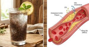 Cách uống nước hạt chia có thể giúp giảm cholesterol và hỗ trợ tim mạch