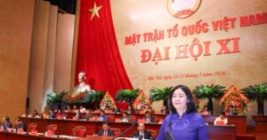 Bà Bùi Thị Minh Hoài tiếp tục làm Chủ tịch MTTQ Việt Nam