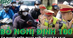 Bãi bỏ Nghị định 100, chính thức áp dụng mức phạt mới trong lĩnh vực giao thông từ ngày 15/5
