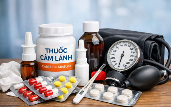 Người bệnh tăng huyết áp bị cảm lạnh dùng thuốc thế nào cho an toàn?