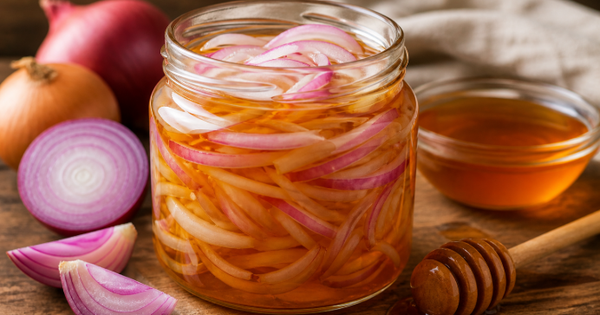 6 lợi ích khi ăn hành tây ngâm mật ong