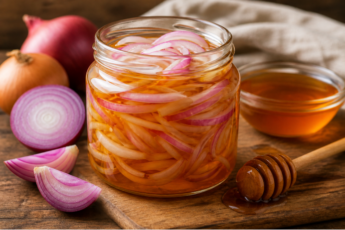 6 lợi ích khi ăn hành tây ngâm mật ong- Ảnh 1.