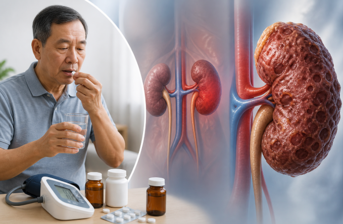 Uống thuốc huyết áp đều đặn mà vẫn suy thận: Hai sai lầm dùng thuốc người bệnh cần tránh- Ảnh 1.