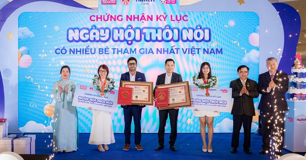 ‘Ngày hội thôi nôi’ quy tụ hàng trăm gia đình, hướng tới xác lập kỷ lục Việt Nam